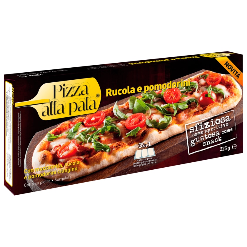 Pizza alla Pala Ruccola e Pomodorini 225g